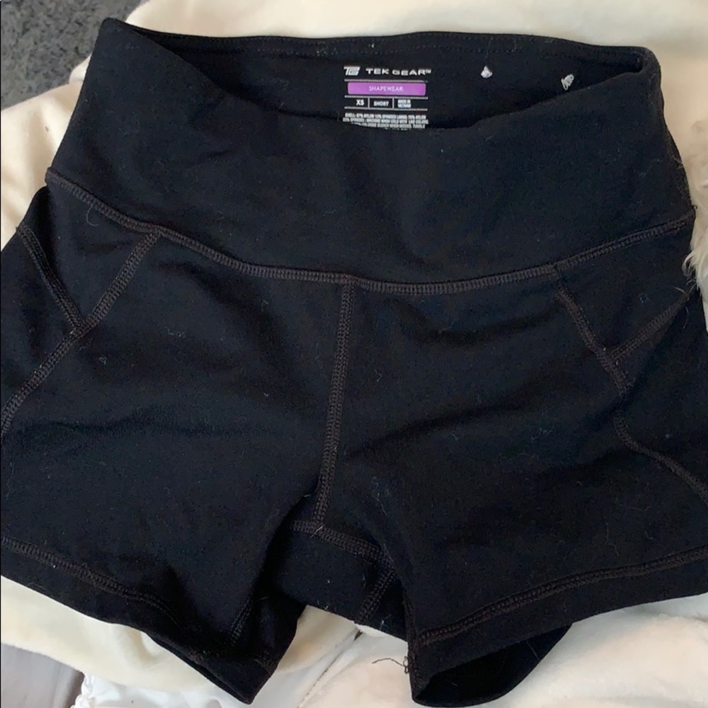 Black spandex